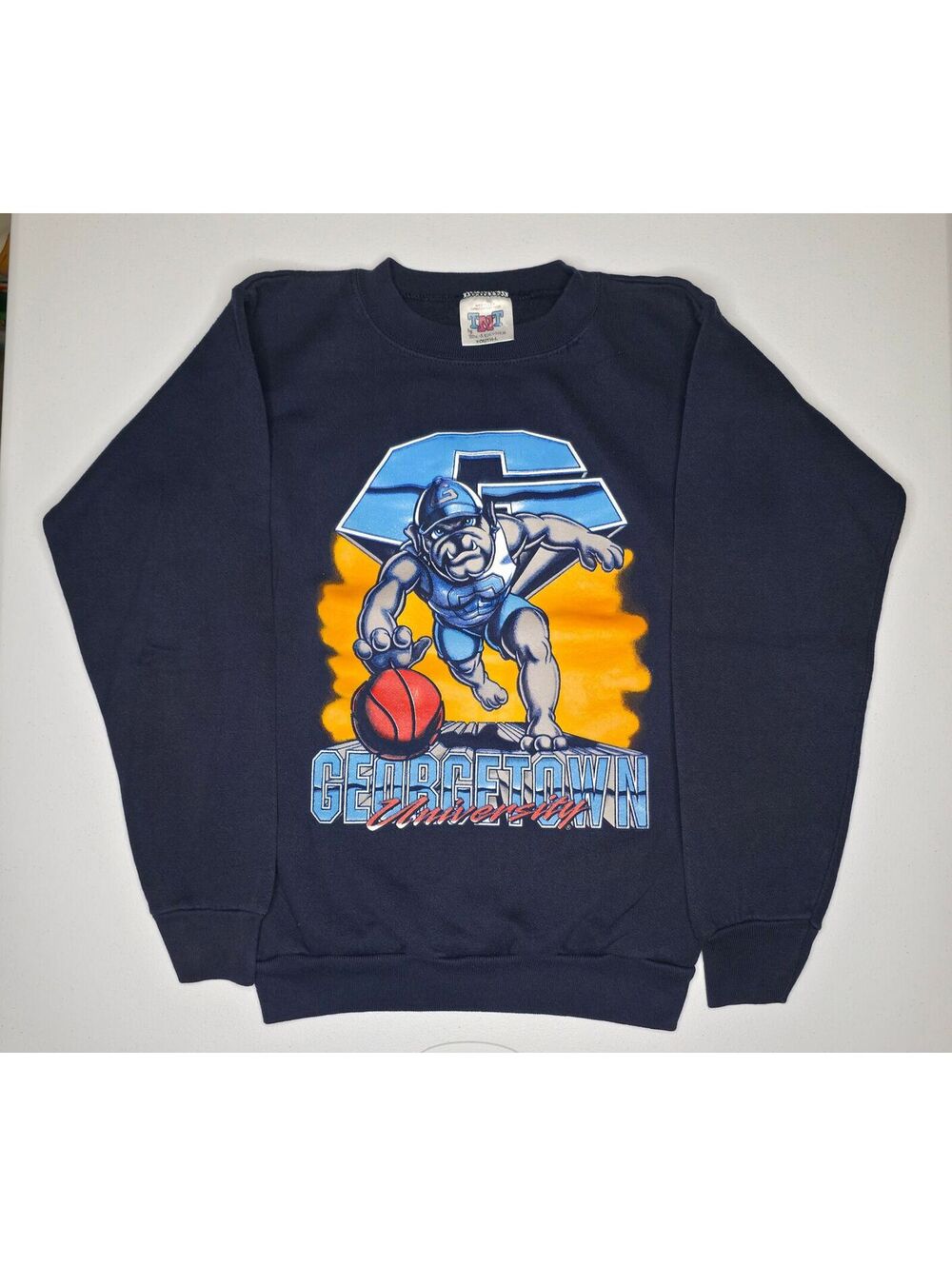90s Georgetown University Hoyas Youth Crewneck